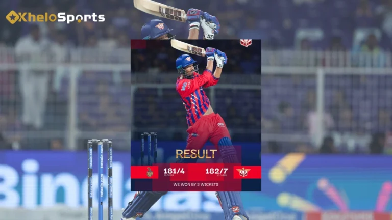 LSG’s Last-Ball Thriller vs KKR