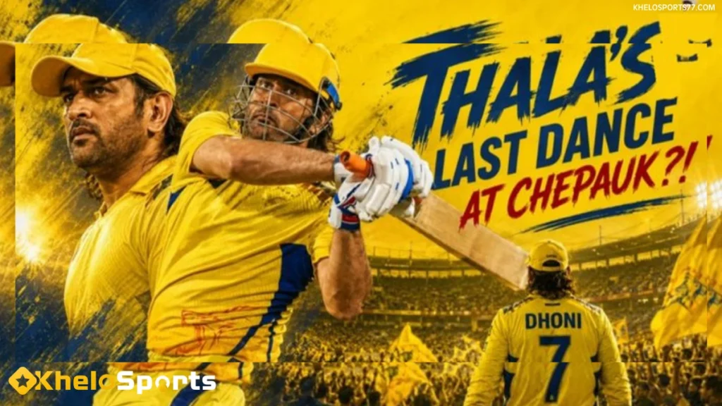 MS Dhoni's Availability for CSK vs SRH
