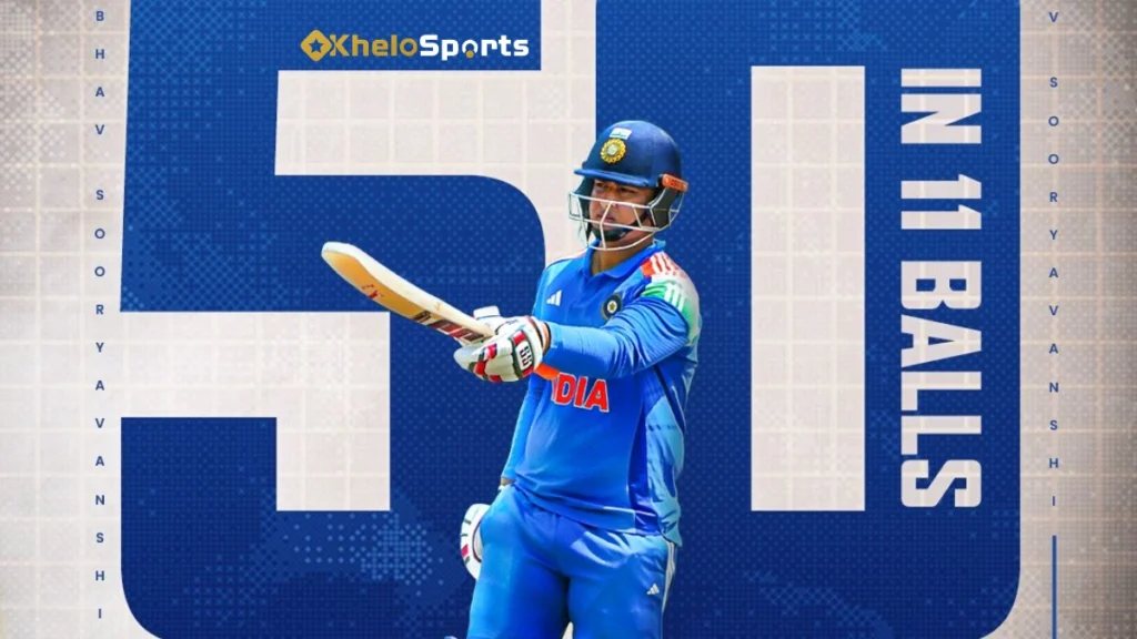 Vaibhav Sooryavanshi's 11-Ball Fifty